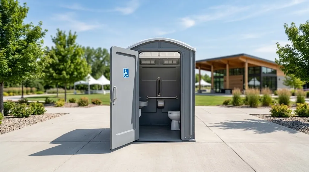 ADA Accessible Porta Potty in Akron, OH