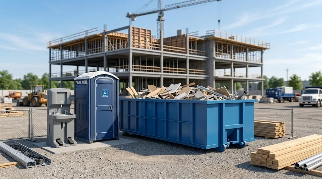 Construction Dumpster Rental in Akron, OH