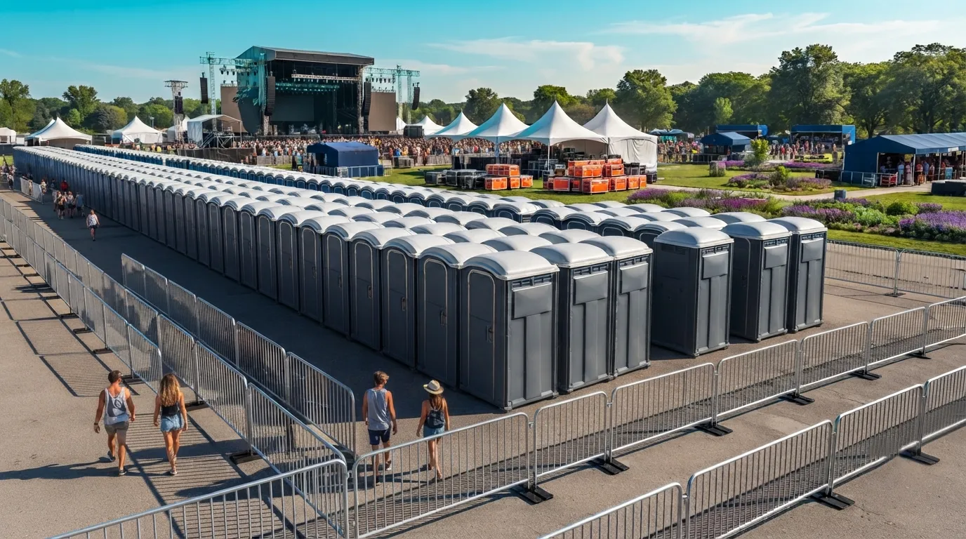 Festival Restroom Rental in Akron, OH