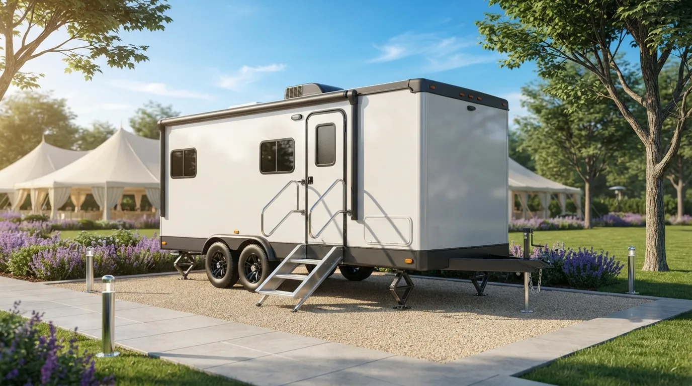Restroom Trailer Rental in Akron, OH