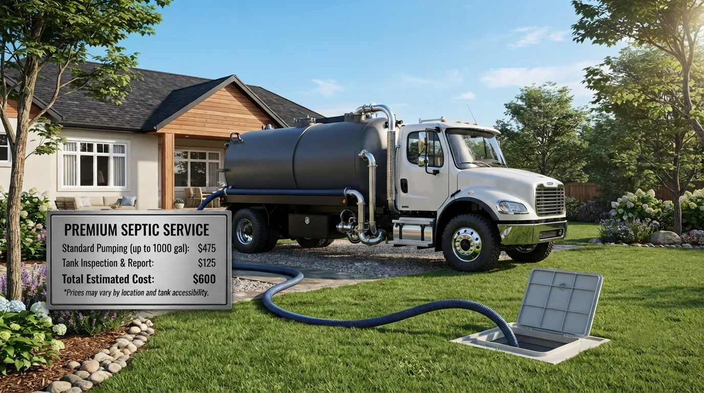 Septic Tank Pumping Cost in Akron, OH