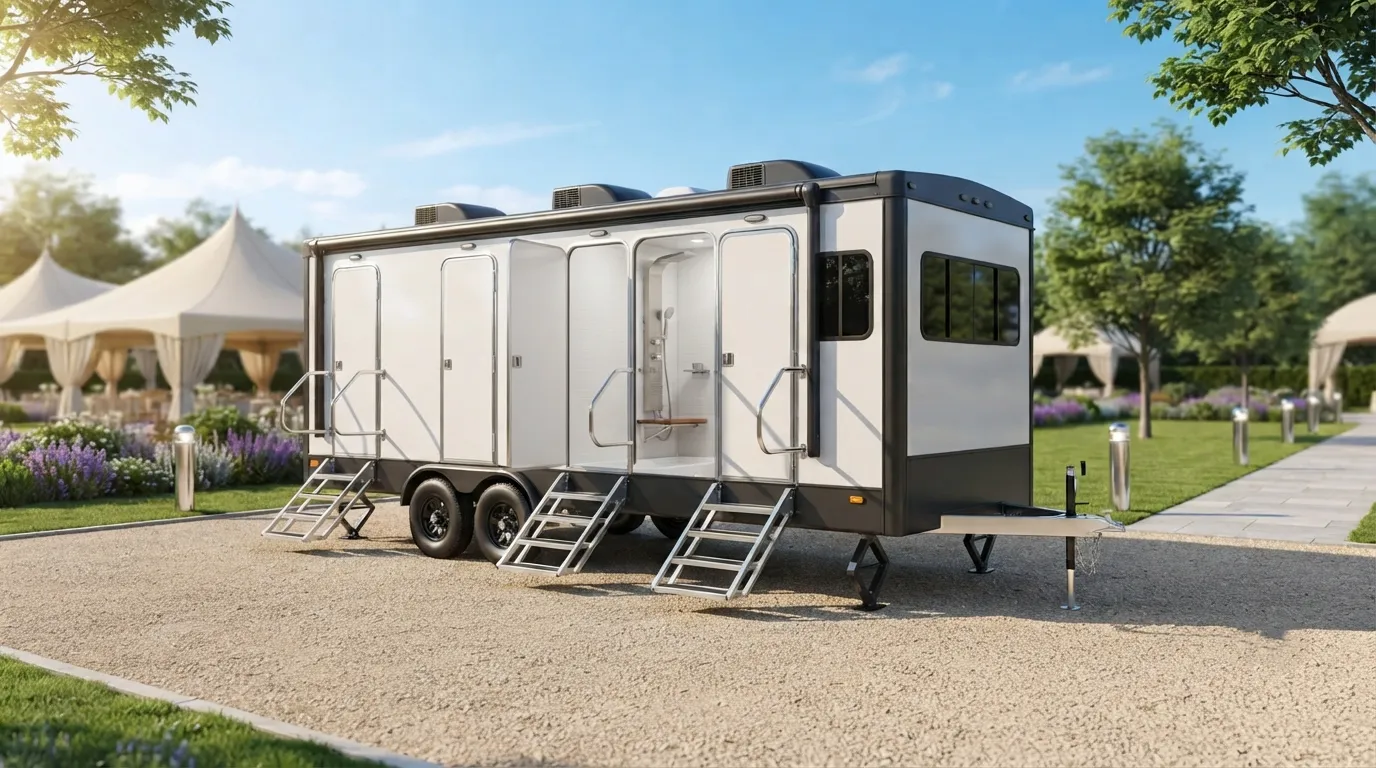 Shower Trailer Rental in Akron, OH
