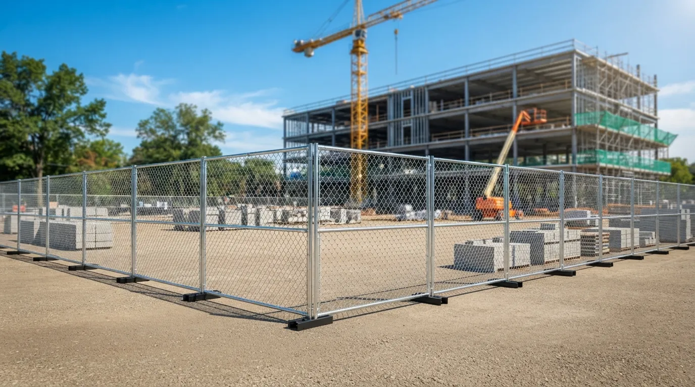 Temporary Fence Cost in Akron, OH